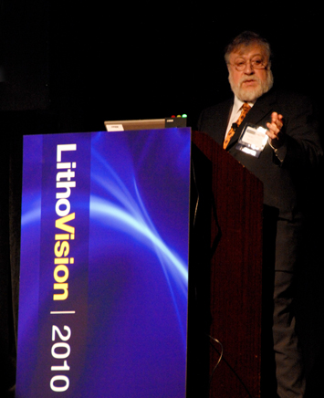 Yan Borodovsky of Intel Corporation presenting at LithoVision 2010.